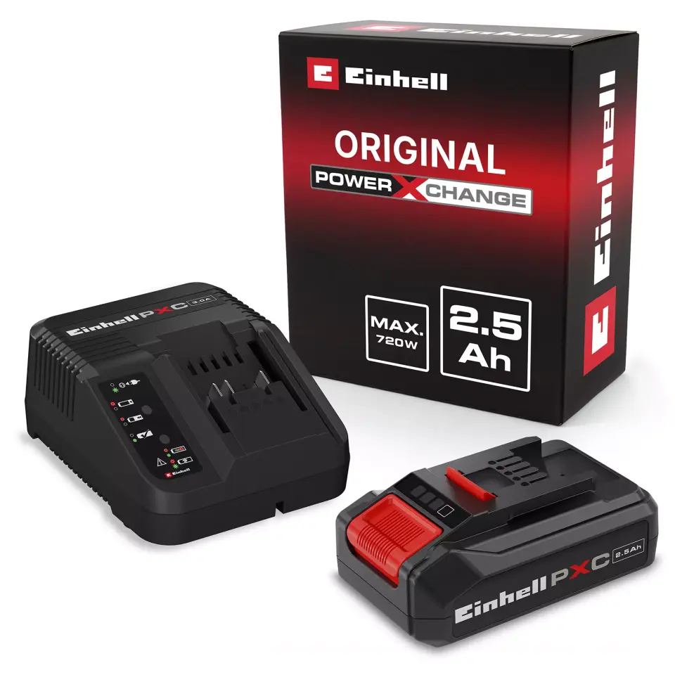 EİNHELL 18V 2,5Ah PXC Starter Kit 4512097