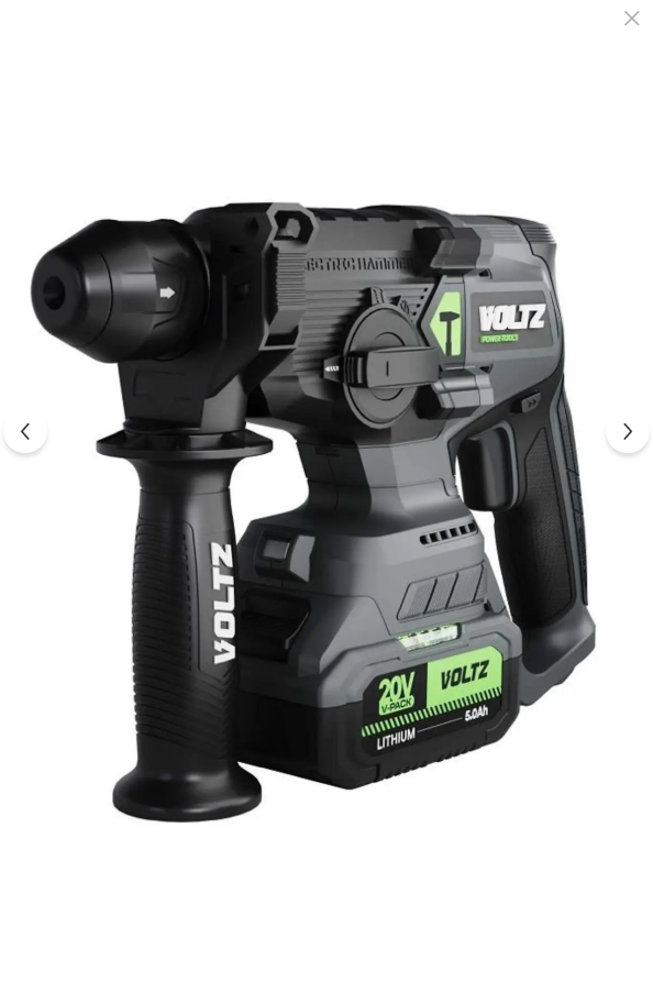 Voltz VZHD-20 Akülü Kırıcı Delici Matkap 20V-5Ah