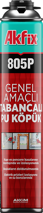 Akfix FA001 Köpük 805P Tabancalı 750ml/850Gr