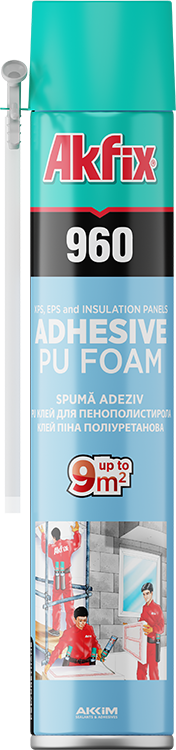 Akfix FA019 Köpük 960 Montalama Pipetli 800ml