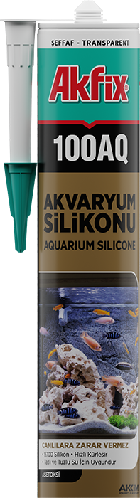 Akfix Akvaryum Silikon 310ml Şeffaf