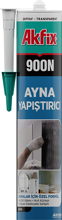 Akfix  Nötr Ayna Silikonu 280 ml Şeffaf