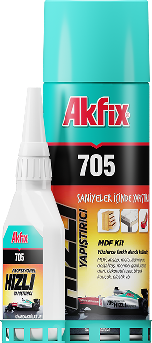 Akfix Hızlı Yapıştırıcı 100ml+25Gr