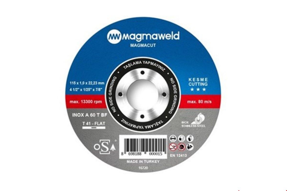 Magmacut INOX Kesici - 115 x 1.0 x 22 (mm)