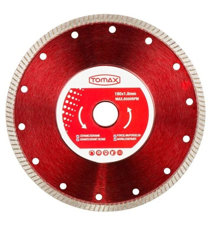 Tomax Seramik Kesici 180 mm İnce-Hassas