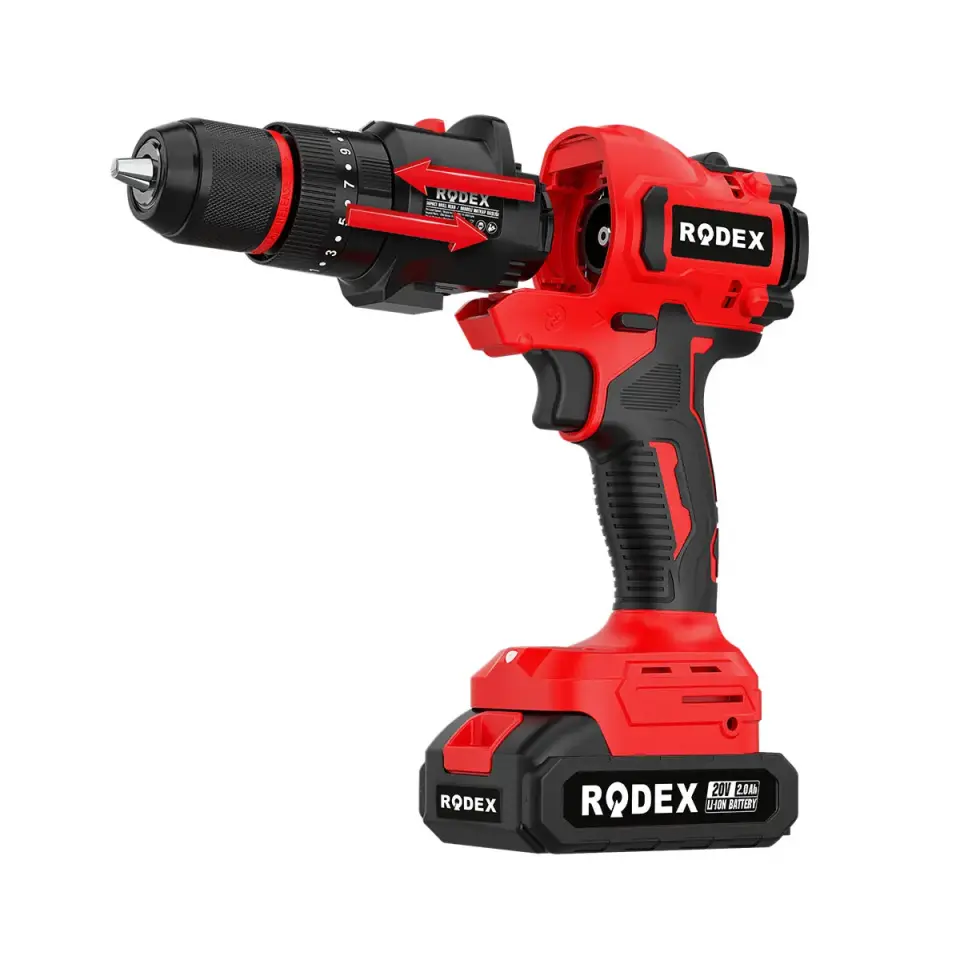 Rodex Akülü Çok Amaçlı 5 Başlık Değiştirilebilir El Aleti RDX2705