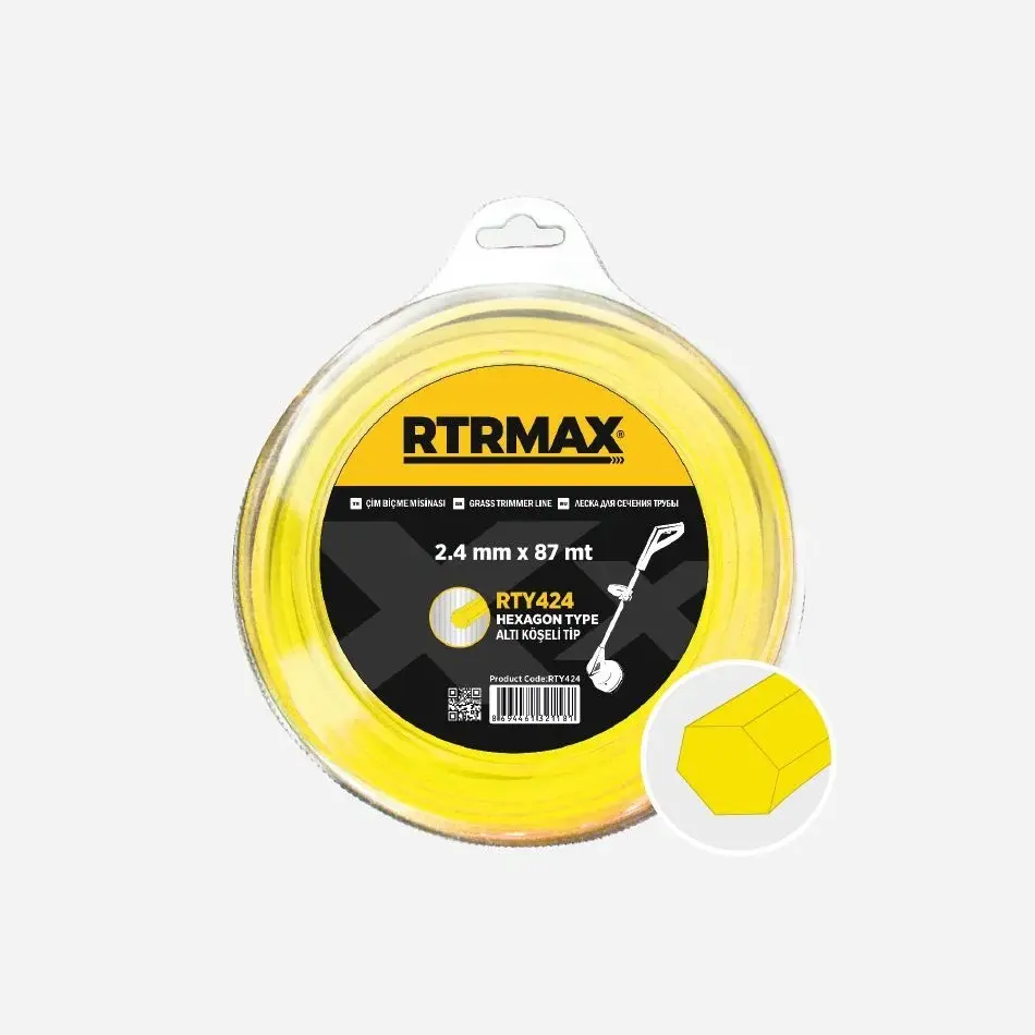 Rtrmax / Rty435 Tırpan Misina Altıgen 3.5mm 41 m