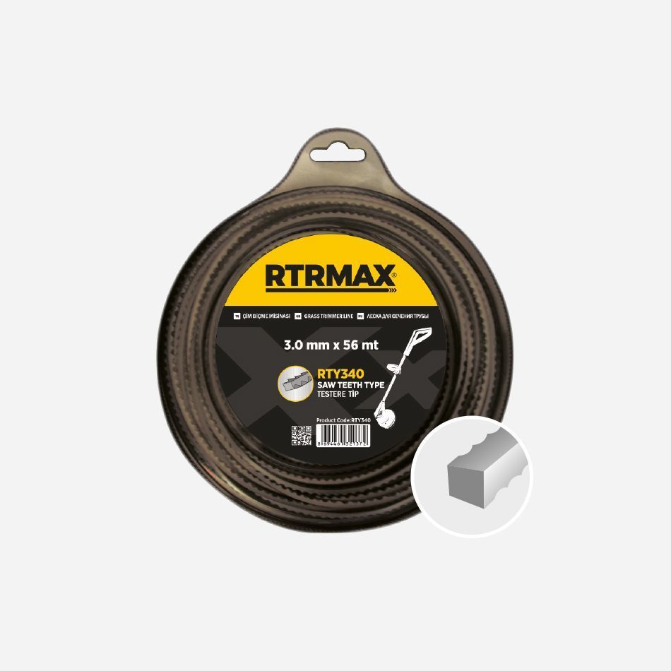 Rtrmax / Rty343 Tırpan Misina Testere 3.3mm 46 m