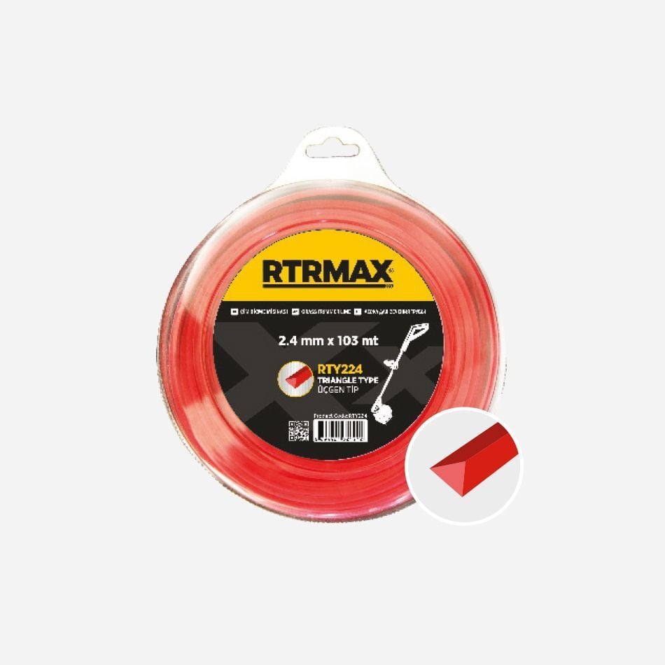 Rtrmax / Rty233 Tırpan Misina Üçgen 3.3mm 55 m