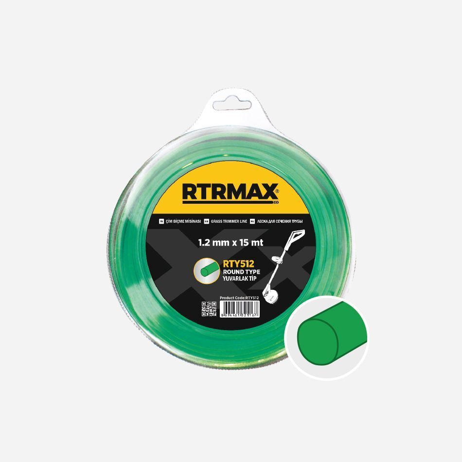 Rtrmax / Rty533 Tırpan Misina Yuvarlak 3.3mm