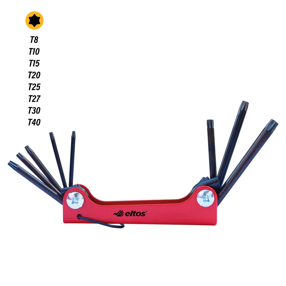 ELTOS Çakı Alyan Seti Torx 8 PCS