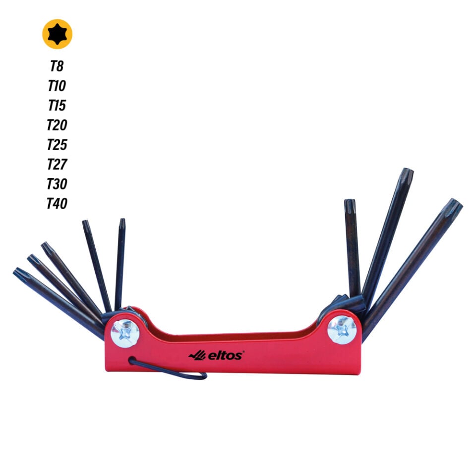 ELTOS Çakı Alyan Seti Torx 8 PCS