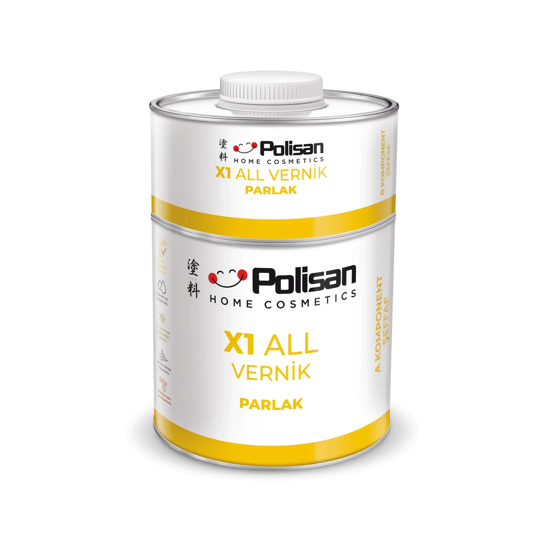 Polisan X1 All Vernik Parlak 0,6 Kg Tkm